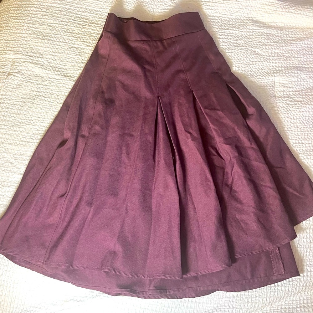 Torrid • Pleated Purple Skirt • Size 3